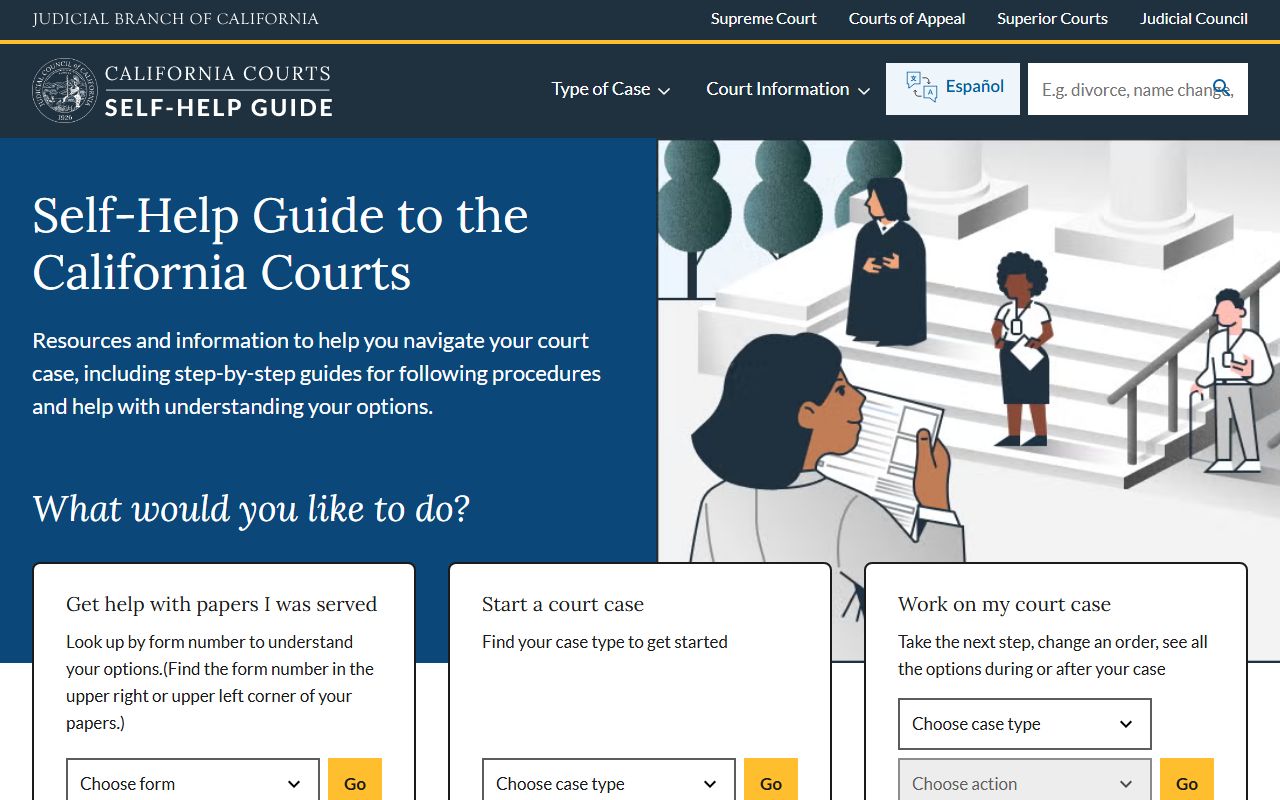 San Bernardino County court records California Courts Self Help